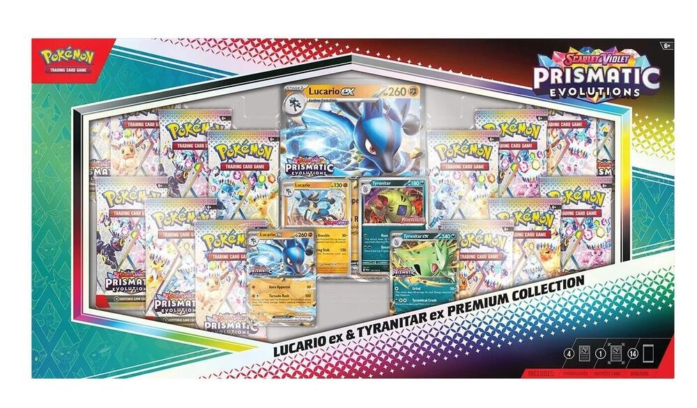 Pokémon Lucario & Tyranitar ex Premium Collection – CromaTCG
