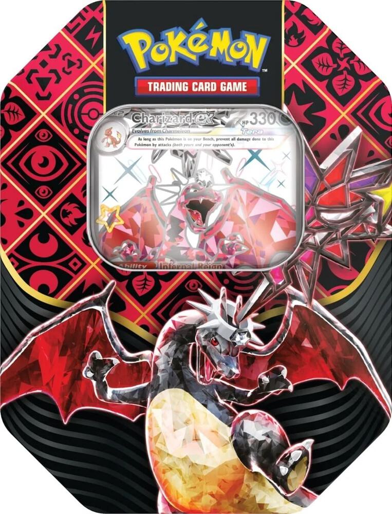 Pokémon Paldean Fates 4-pack Tins