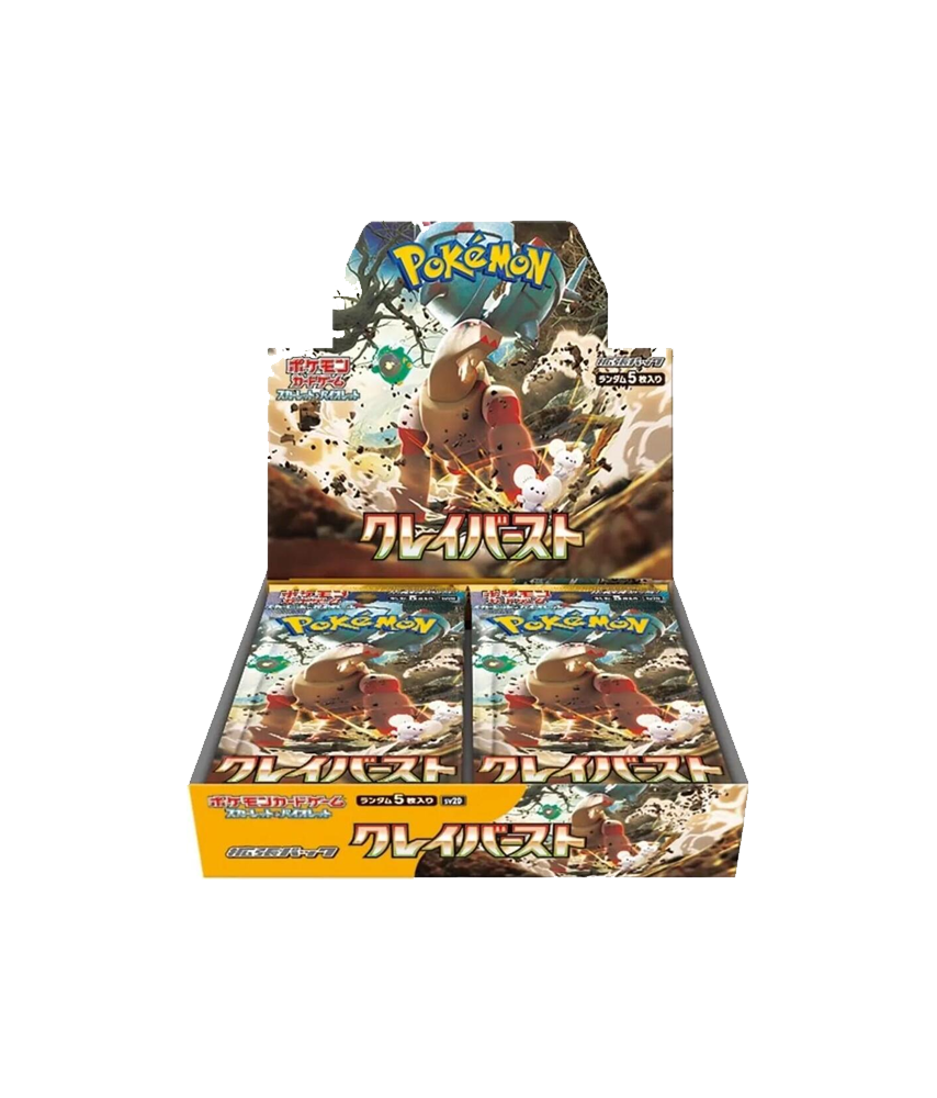 Pokémon sv2D Clay Burst Booster Box (Japanese)