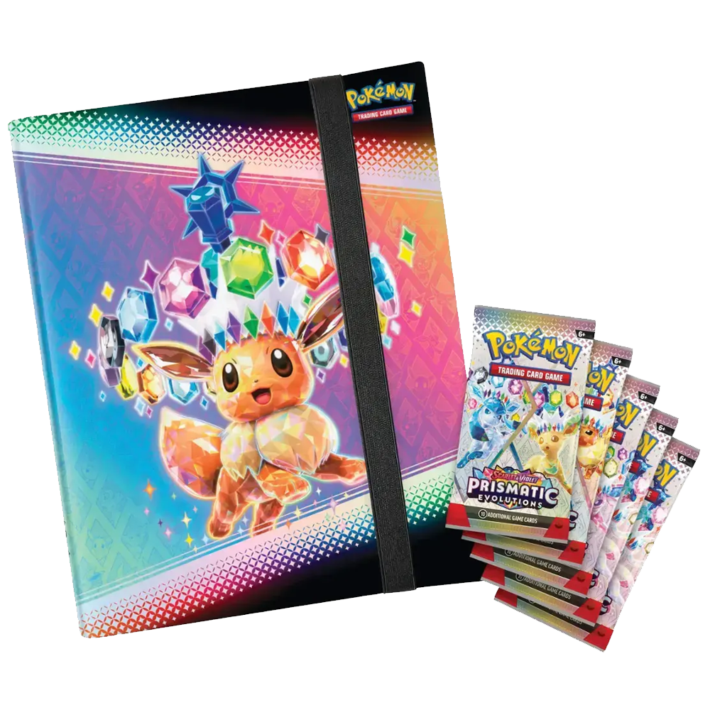 Pokémon SV08.5 Prismatic Evolution Binder Collection