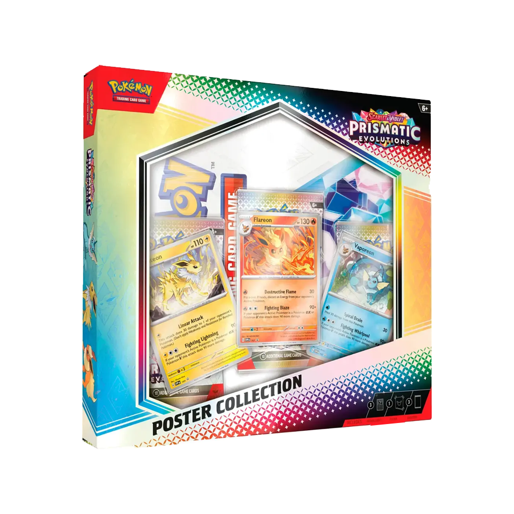 Pokémon SV08.5 Prismatic Evolution Poster Collection