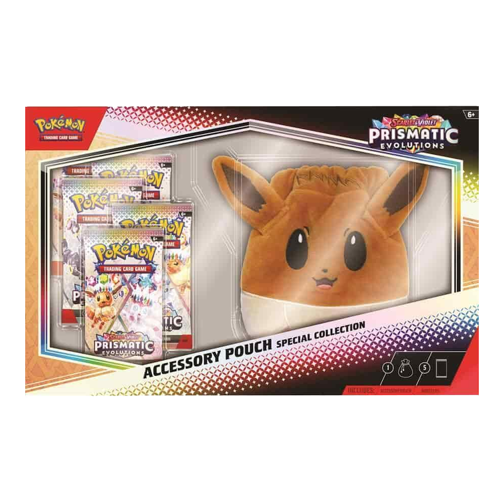 Pokémon SV08.5 Prismatic Evolutions Accessory Pouch