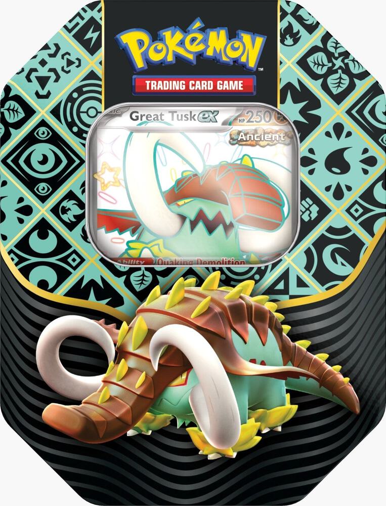 Pokémon Paldean Fates 4-pack Tins