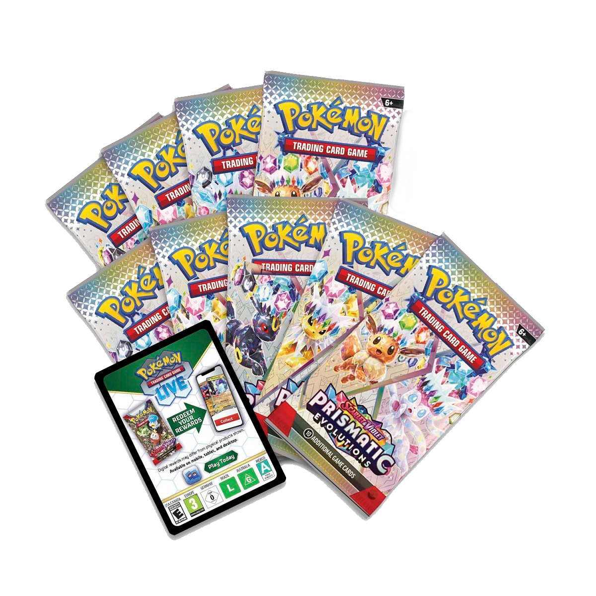 Pokémon SV08.5 Prismatic Evolution Elite Trainer Box