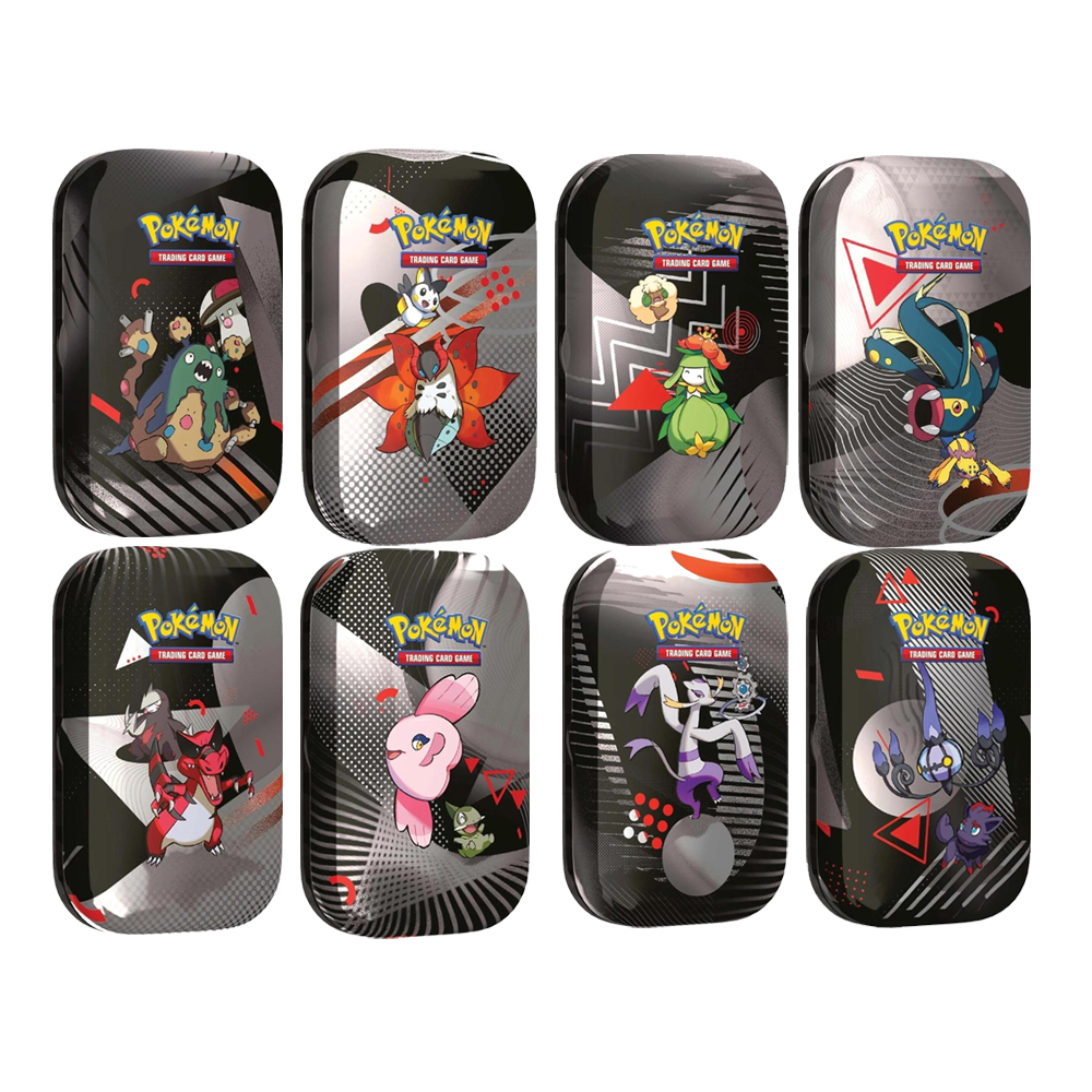 Pokémon SV10.5 Unova Mini Tins Black Bolt White Flare