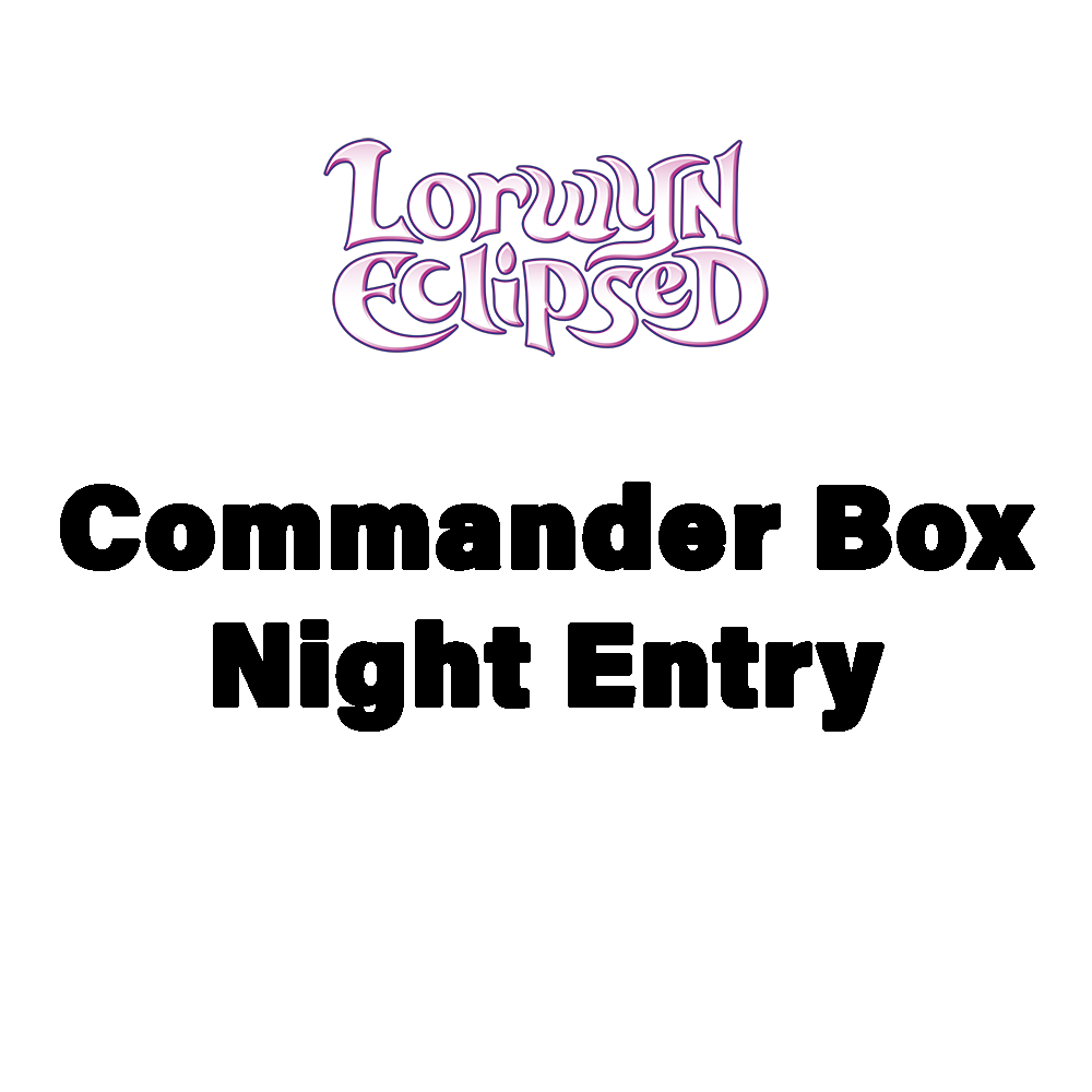 Lorwyn Eclipsed Commander Box League Entry(In Store Event)
