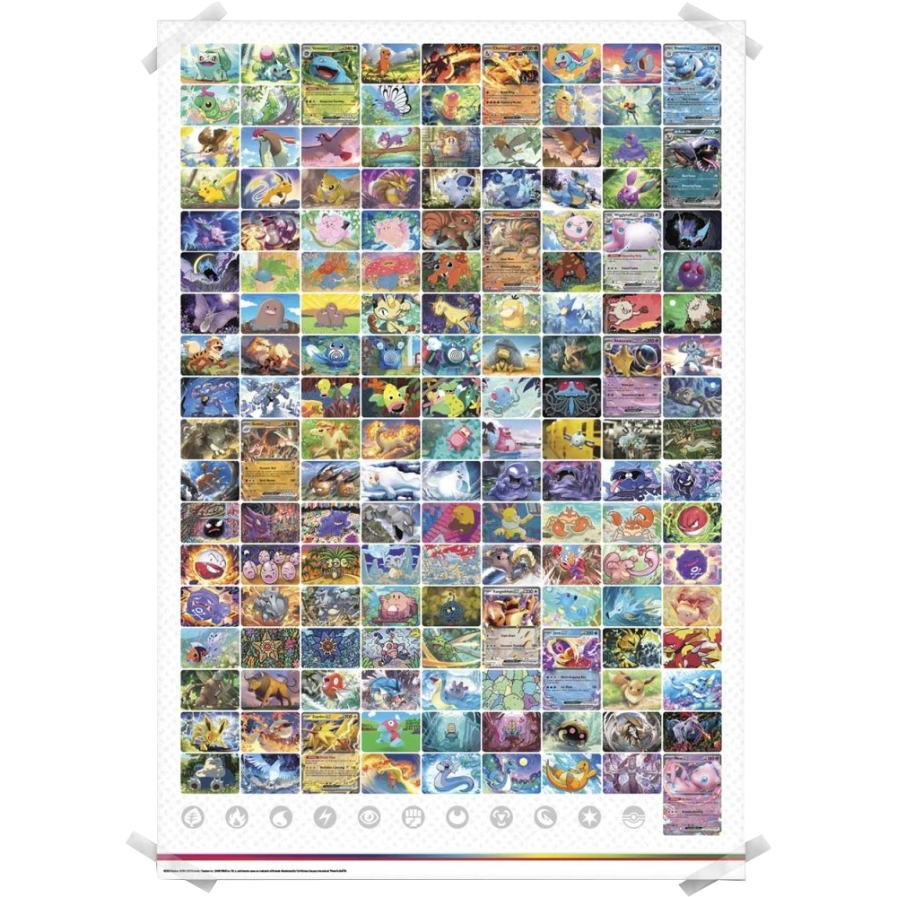 Pokémon SV3.5 151 Poster Collection