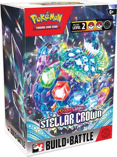 Pokémon SV07 Stellar Crown Build & Battle Box