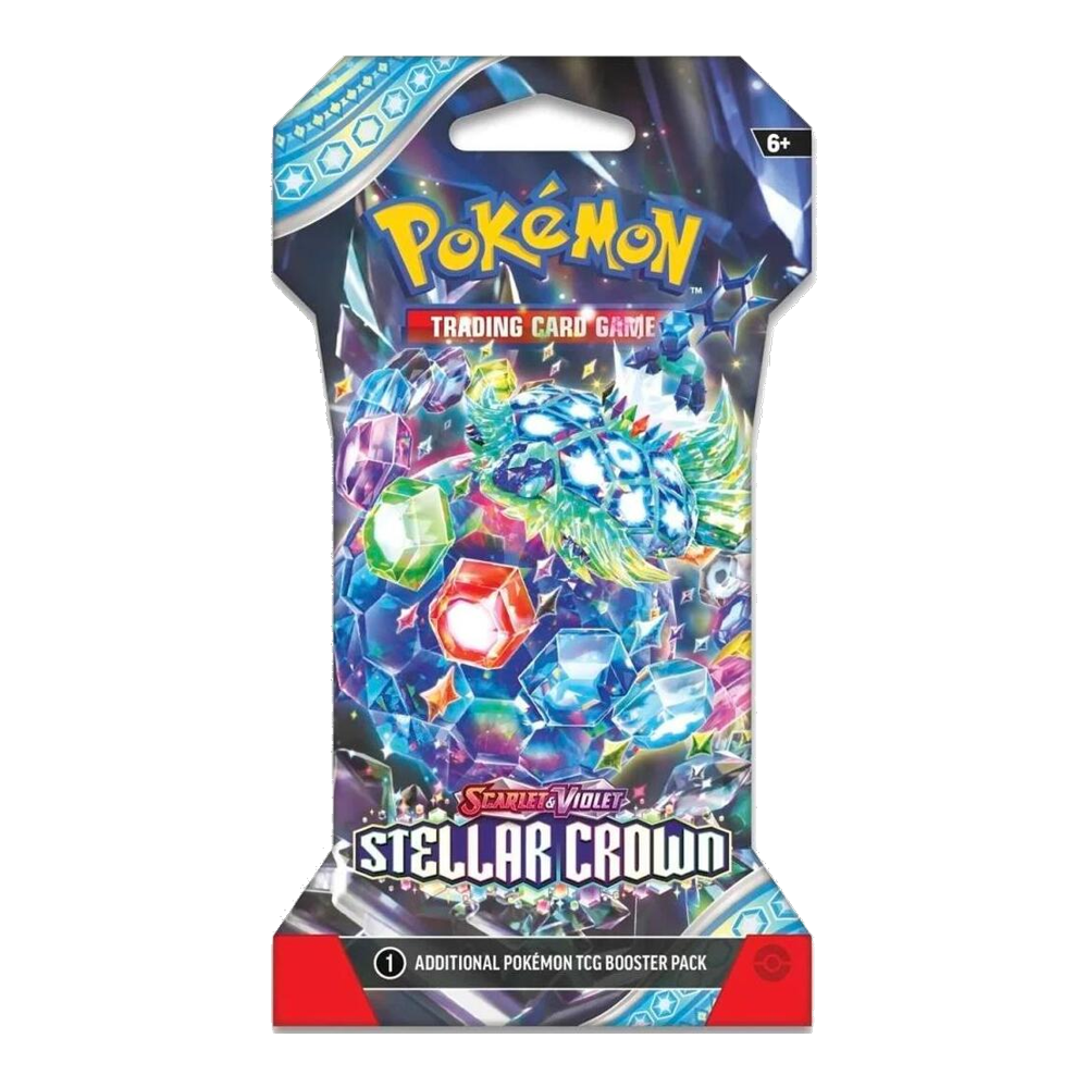 Pokémon SV07 Stellar Crown Sleeved Booster Pack