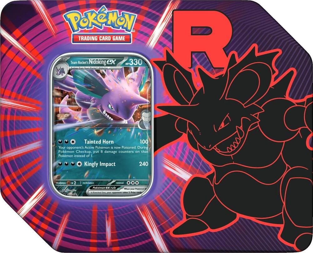 Pokémon Team Rocket Tins
