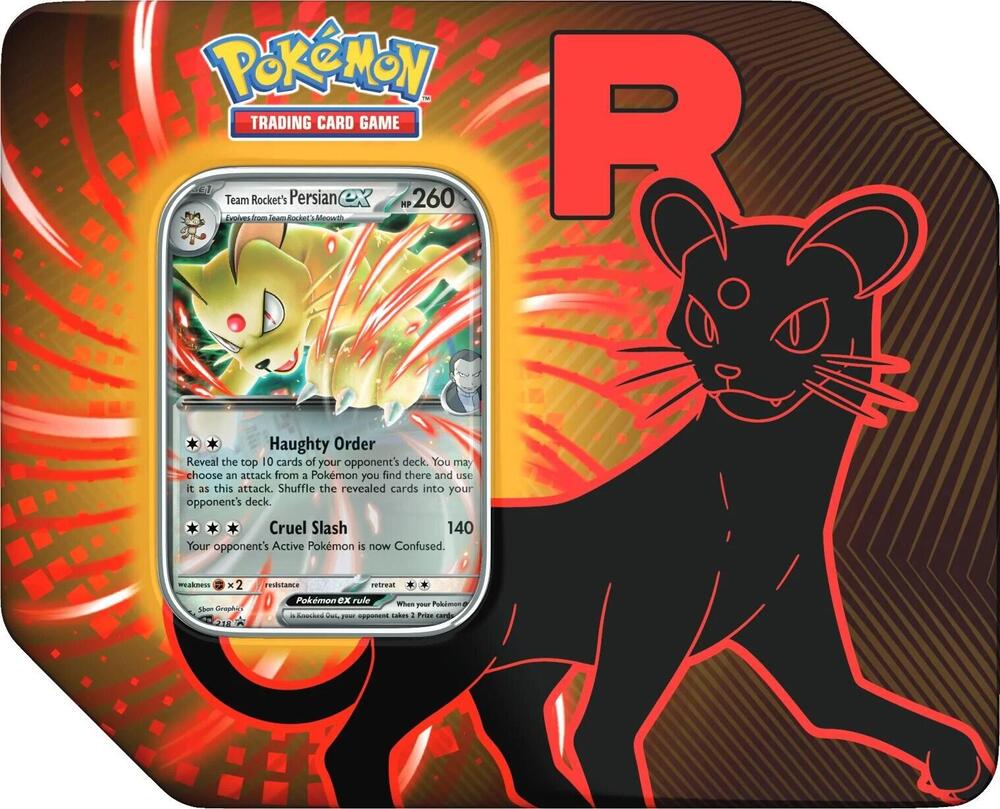 Pokémon Team Rocket Tins