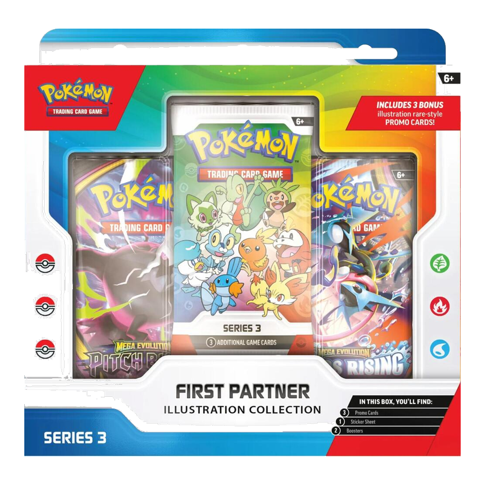 Pokémon First Partner Illustration Collection (Series 3)