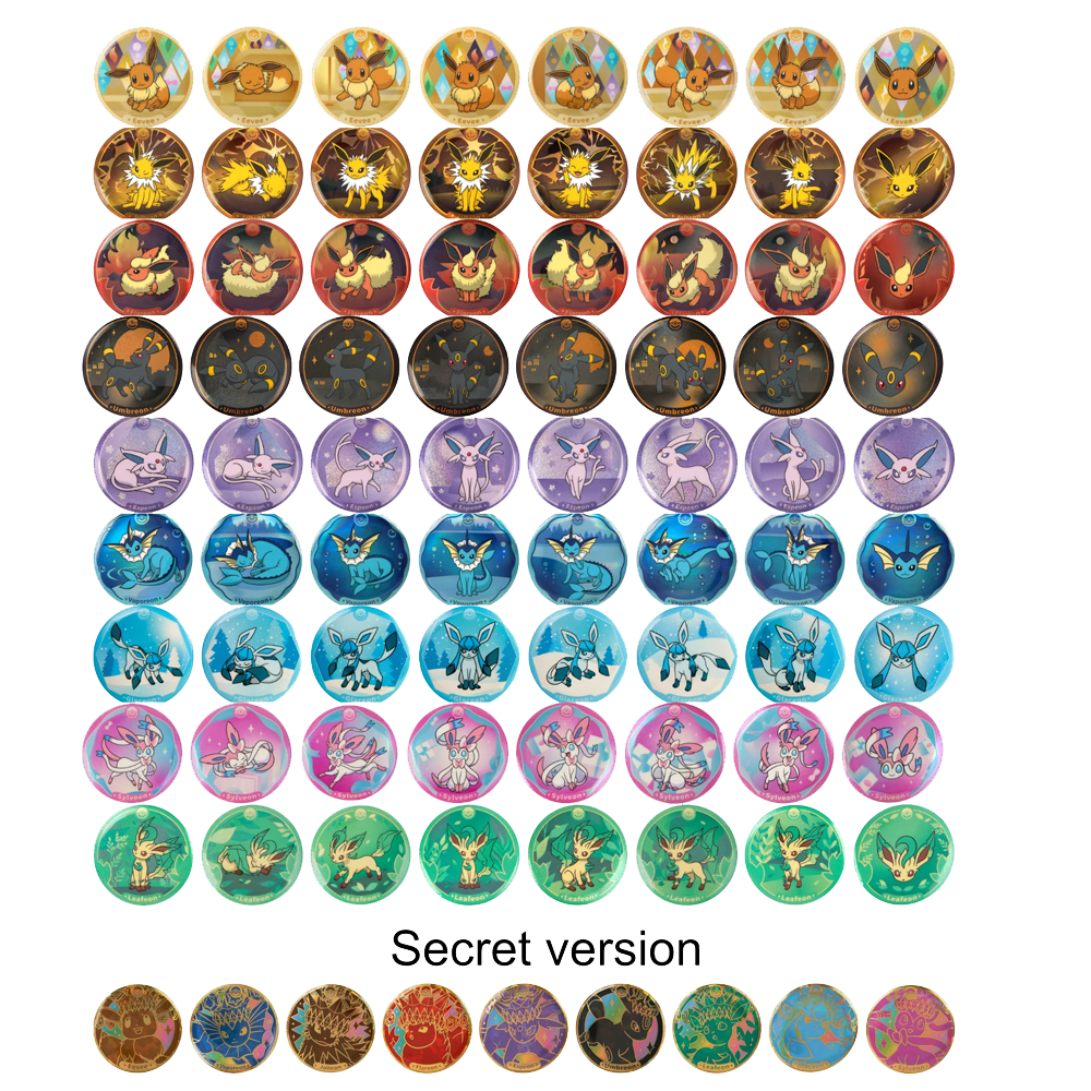 [Pre-Order] Pokémon CSV9.5C Terastal Grand Gathering Badge Set Blind Box  (Chinese)