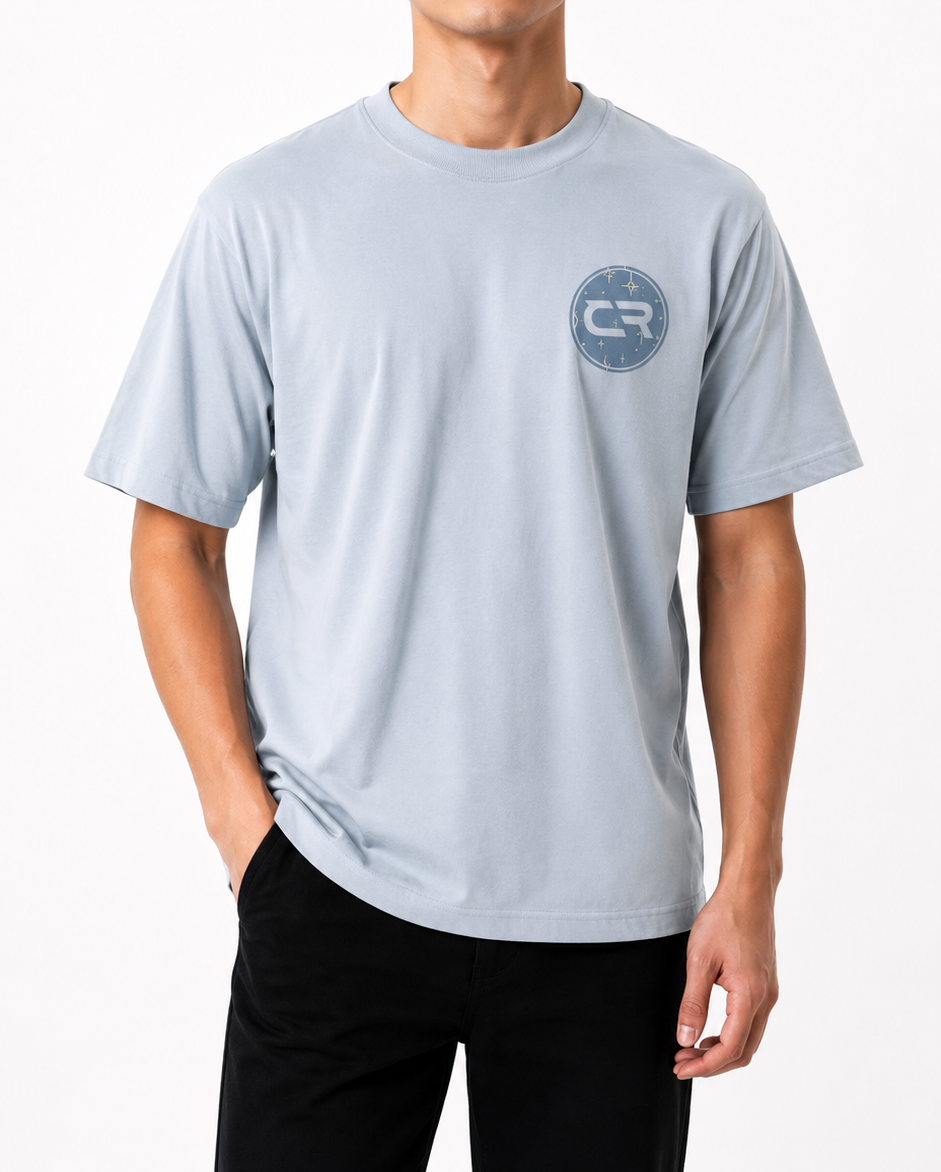 Croma Oversized Shirt - Moonlit Tears