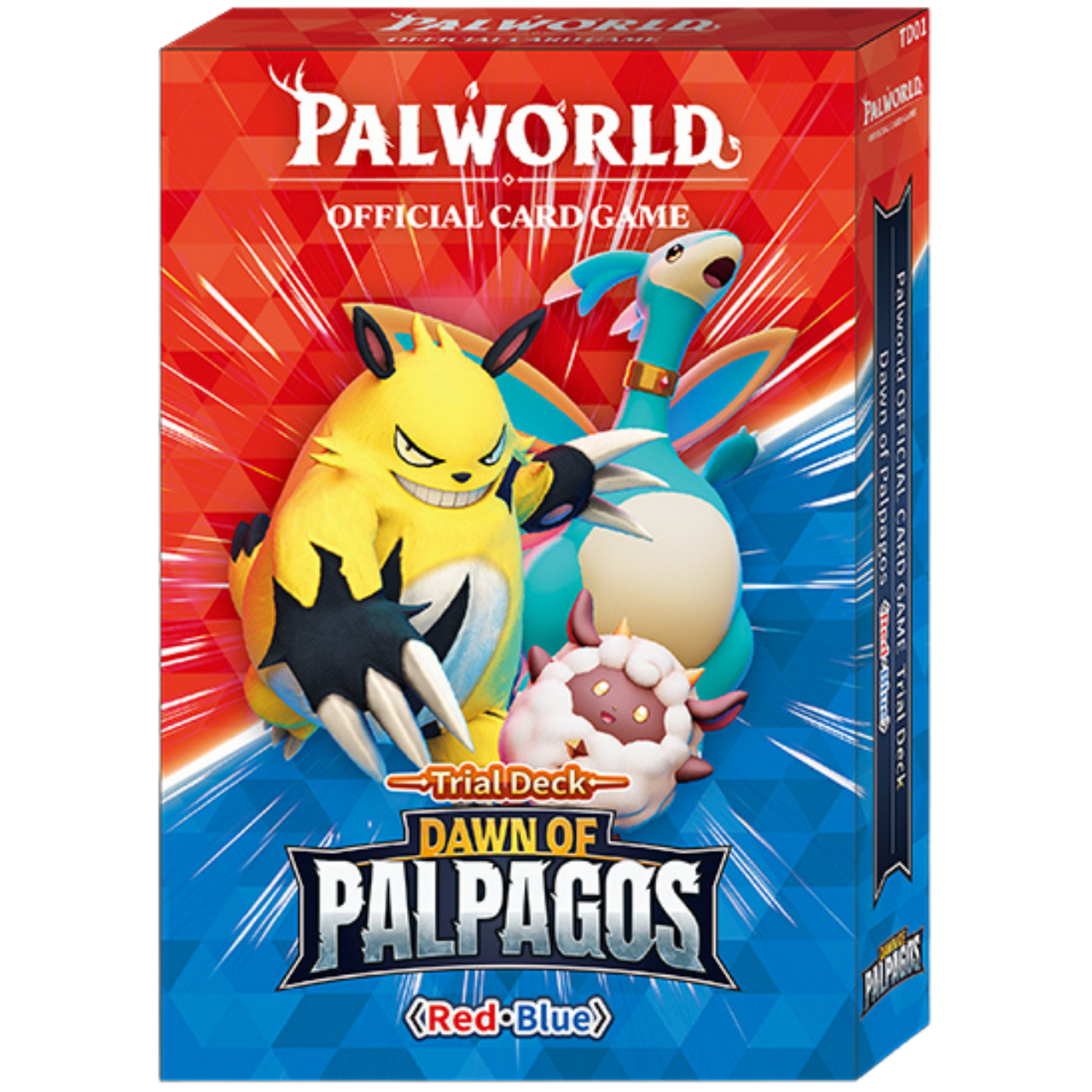 Palworld TCG Dawn of Palpagos Trial Deck Red Blue
