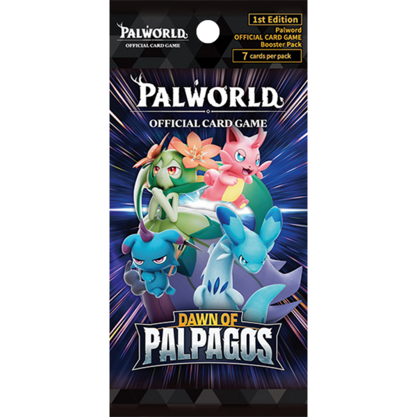 Palworld TCG Dawn of Palpagos Booster Pack