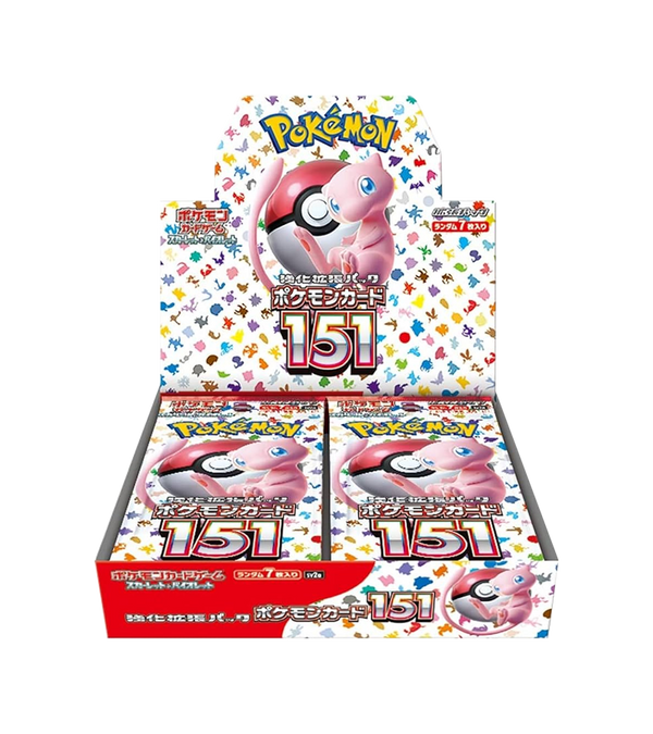 Pokémon SV2a 151 Booster Box Sealed Shrink (Japanese)