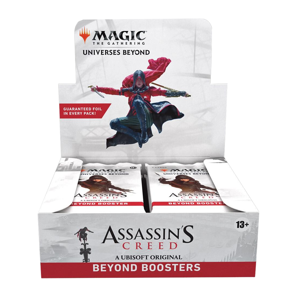 Magic: The Gathering Universes Beyond: Assassin's Creed Beyond Booster Display