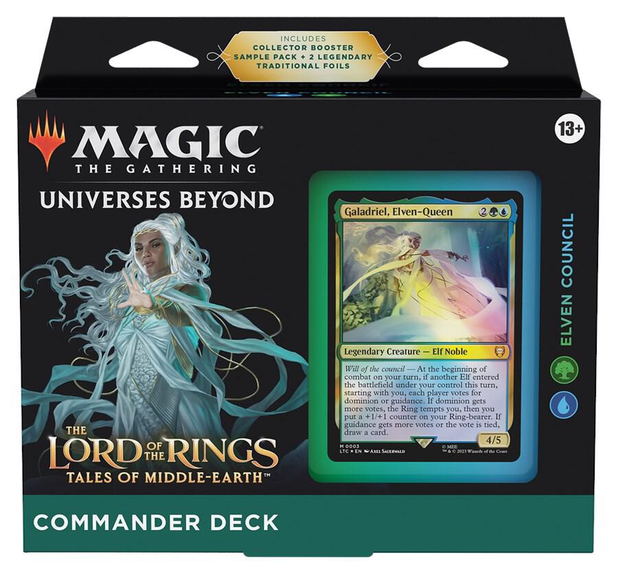 Magic: The Gathering Universe Beyond: The Lord of the Rings: Tales of Middle-earth Commander Decks