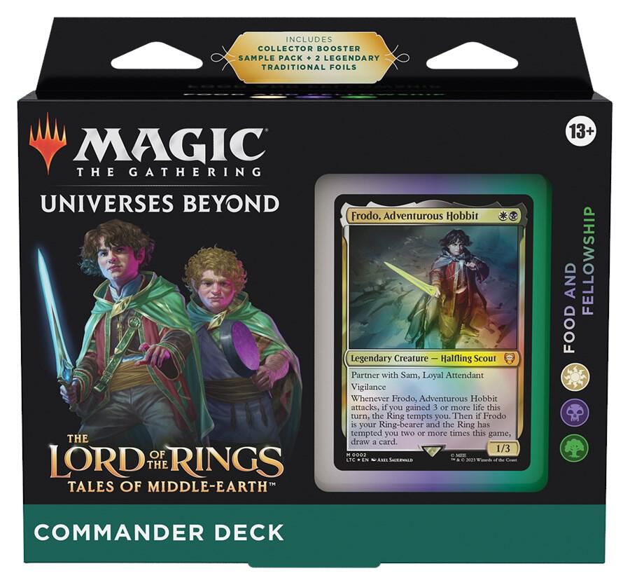 Magic: The Gathering Universe Beyond: The Lord of the Rings: Tales of Middle-earth Commander Decks