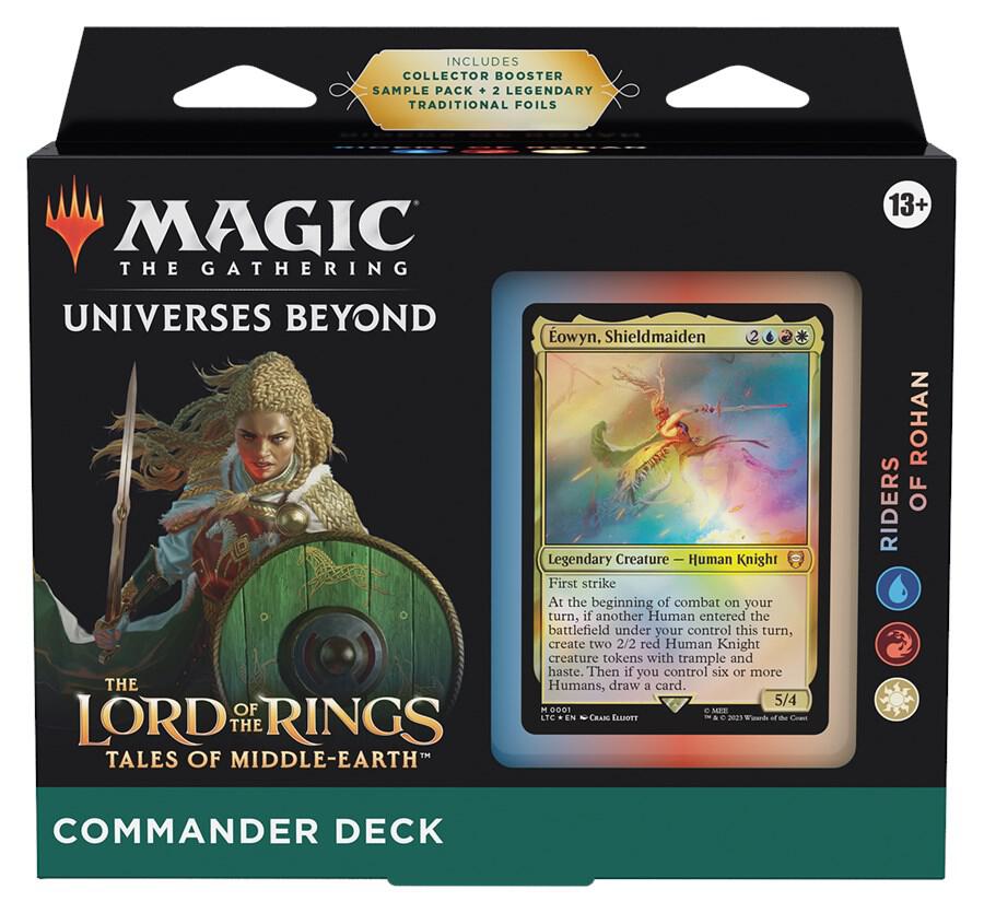 mtg universe beyond commander decks Magic: The Gathering Lord of the Rings Tales of Middle-earth Commander Decks – CromaTCG