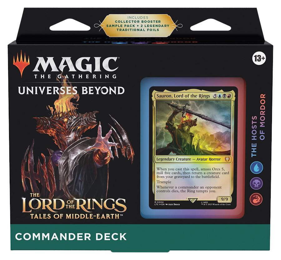 Magic: The Gathering Universe Beyond: The Lord of the Rings: Tales of Middle-earth Commander Decks