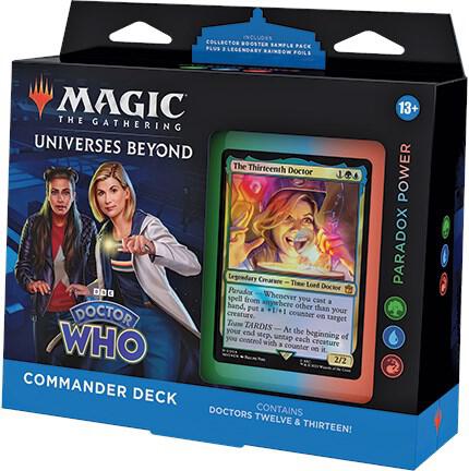 Magic: The Gathering Universe Beyond: Doctor Who Commander Decks