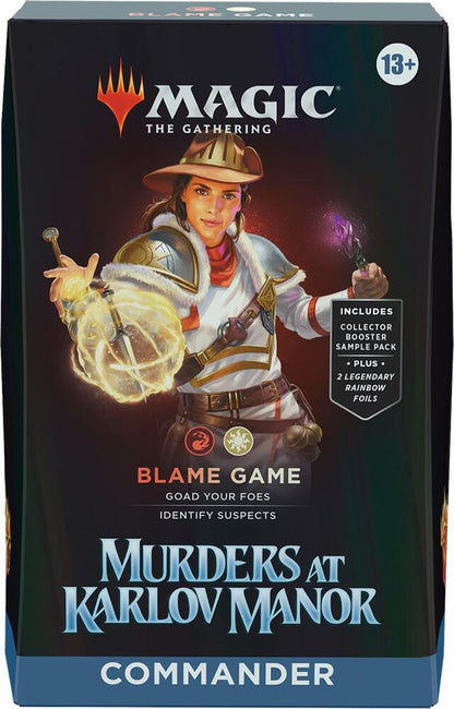Magic: The Gathering Murders at Karlov Manor Commander Decks