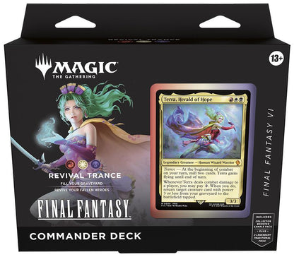 Magic: The Gathering Universe Beyond: Final Fantasy Commander Decks