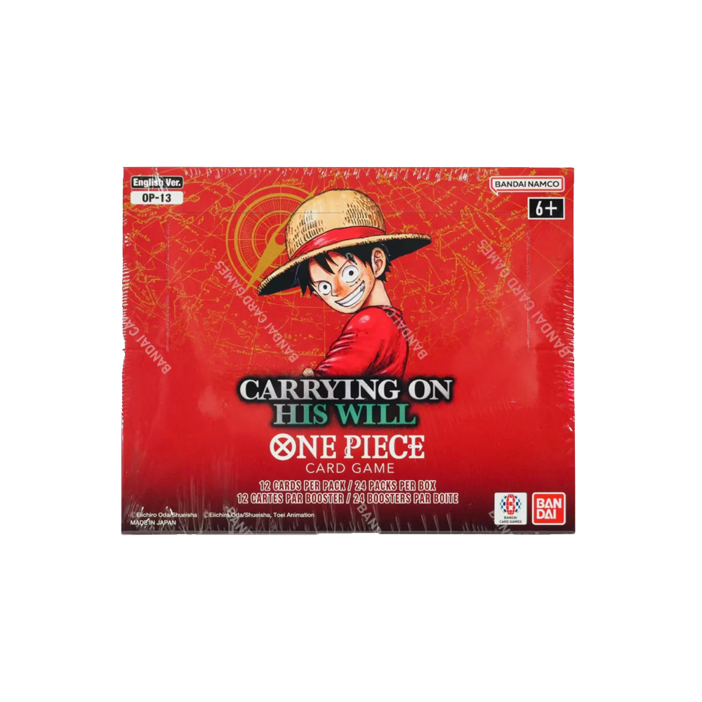 One Piece OP-13 Carrying on His Will Booster Box