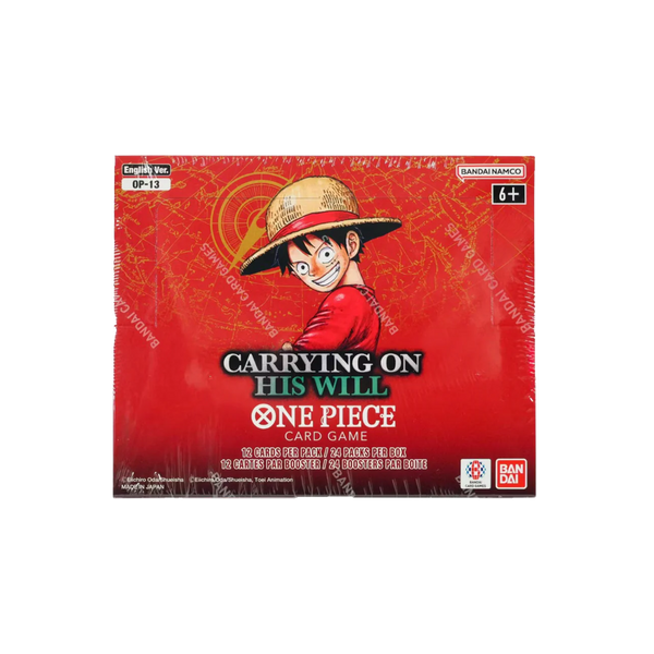 One Piece OP-13 Carrying on His Will Booster Box