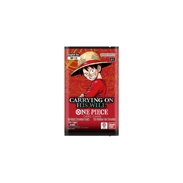 One Piece OP-13 Carrying on His Will Booster Pack