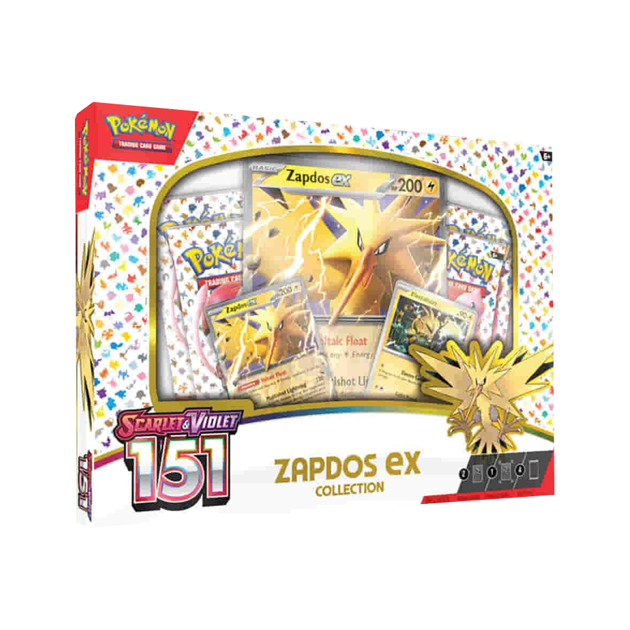 Pokémon 151: Zapdos EX Collection Box