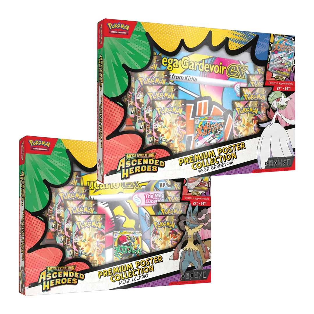 [pre-order] Pokémon M2.5 Ascended Heroes Poster Collection