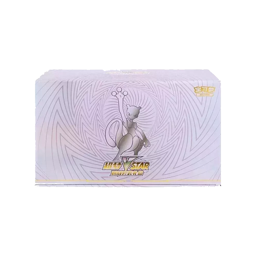 chinese mewtwo pokemon card V Union Gift Box Pokmon Simplified Edition TCG Cardify and may be more noticeably off Team Rocket's Mewtwo ex -