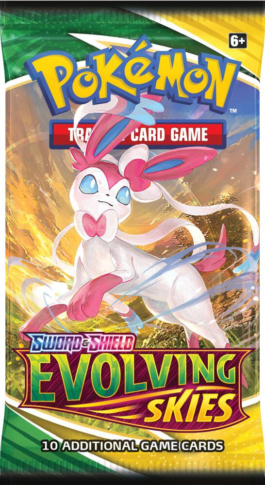 Pokémon SWSH07 Evolving Skies Booster Pack