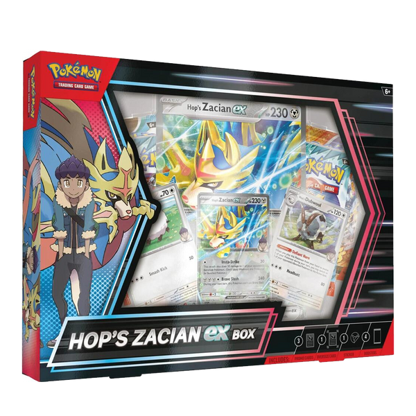 Pokémon Hop's Zacian ex Box