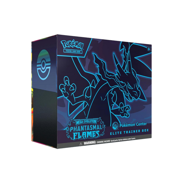 Pokémon Center Exclusive Phantasmal Flames ETB