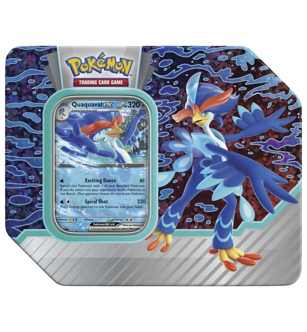 Pokémon Paldea Partners Tin (Quaquaval ex)