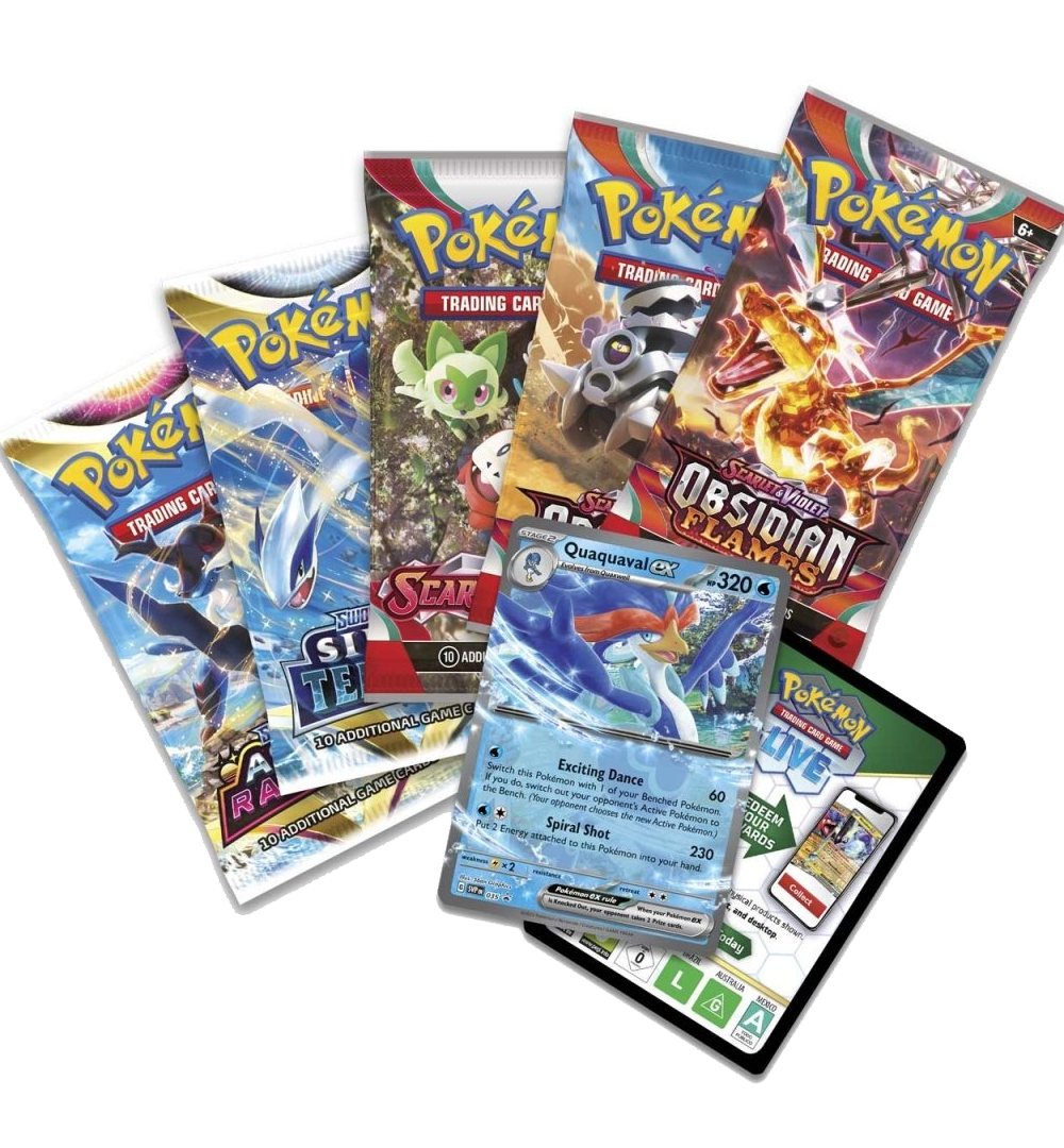 Pokémon Paldea Partners Tin (Quaquaval ex)