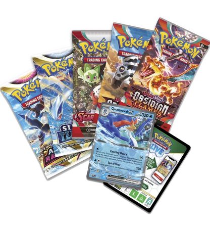 Pokémon Paldea Partners Tin (Quaquaval ex)
