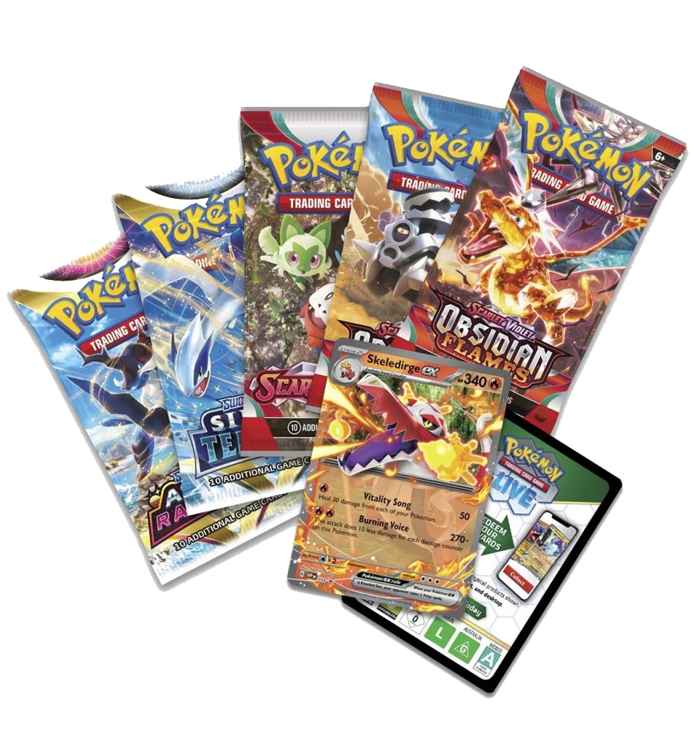 Pokémon Paldea Partners Tin (Skeledirge ex)