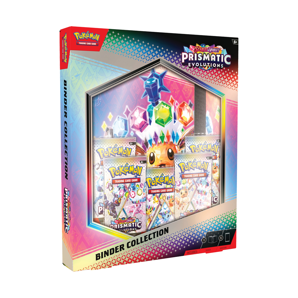 Pokémon SV08.5 Prismatic Evolution Binder Collection