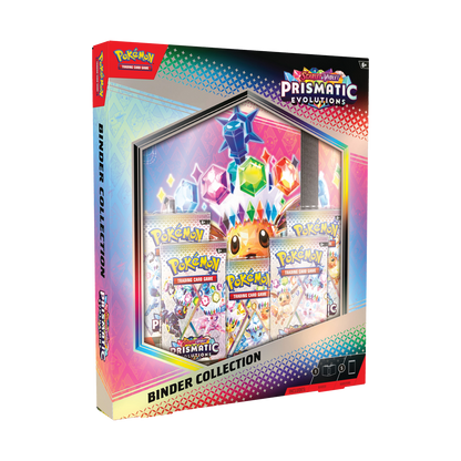 Pokémon SV08.5 Prismatic Evolution Binder Collection