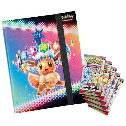 Pokémon SV08.5 Prismatic Evolution Binder Collection