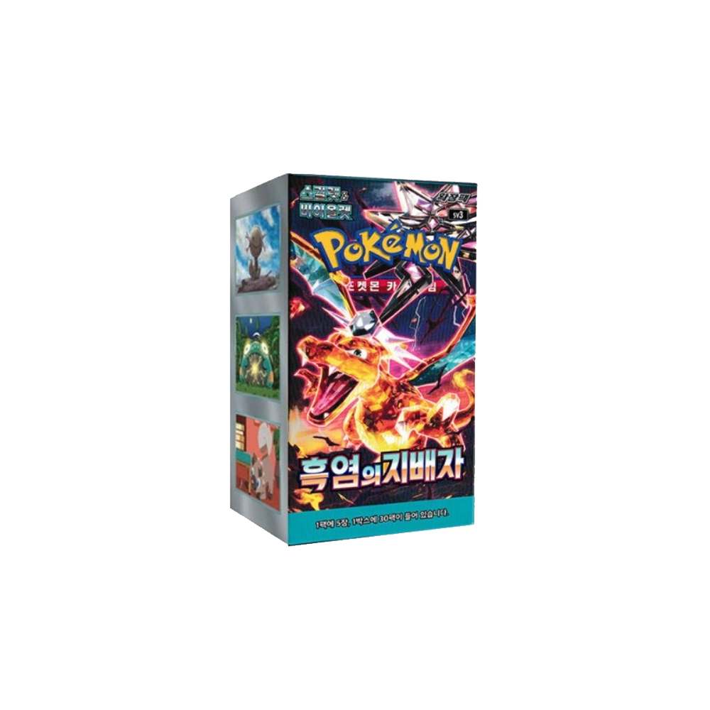 Pokémon SV3 Ruler of the Black Flame Booster Box (Korean)