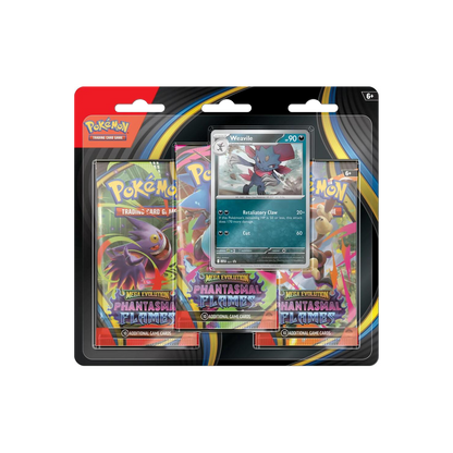 Pokémon ME02 Phantasmal Flames 3 Pack Blister