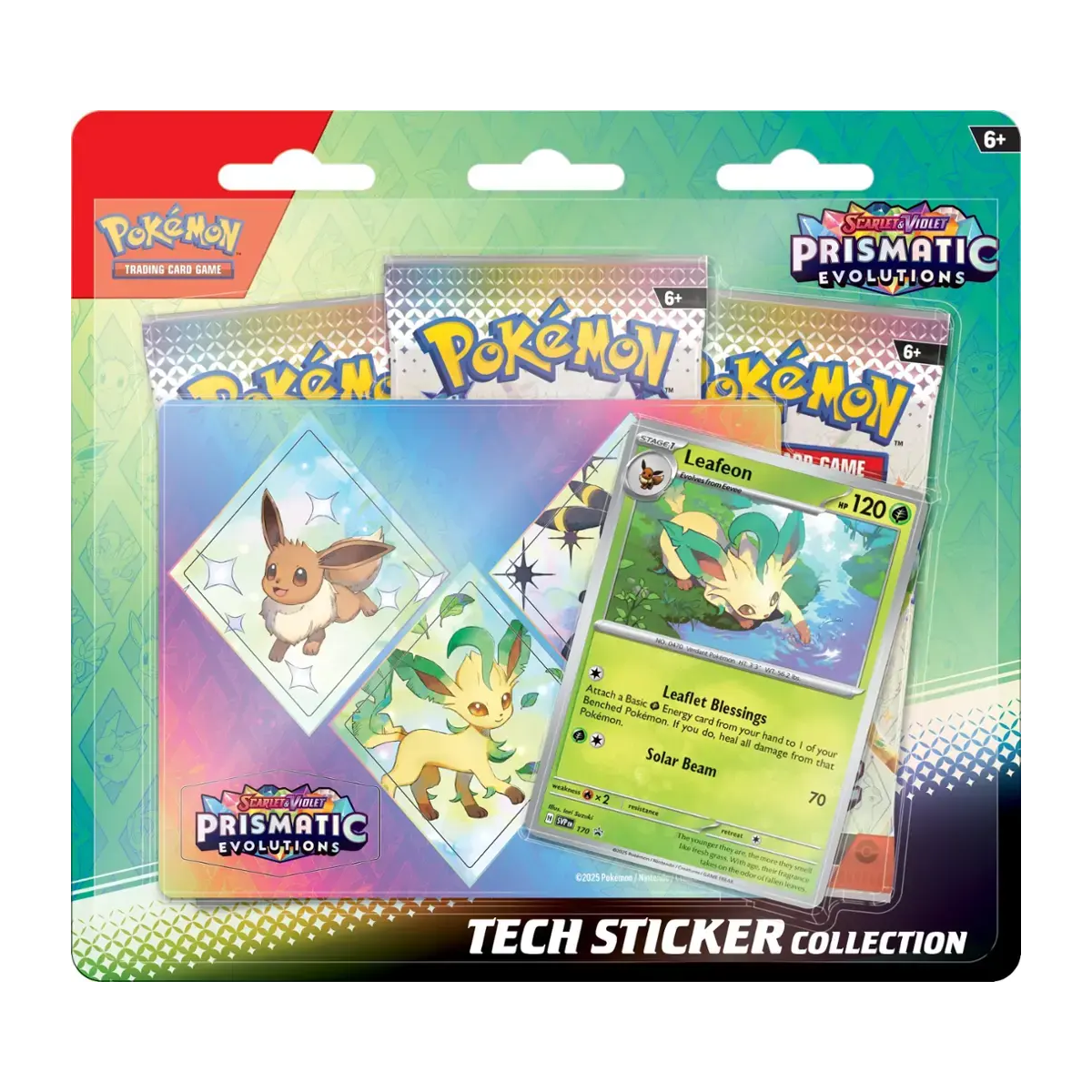 Pokémon SV08.5 Prismatic Evolution Tech Sticker Collection