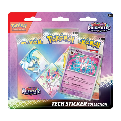 Pokémon SV08.5 Prismatic Evolution Tech Sticker Collection