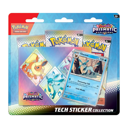 Pokémon SV08.5 Prismatic Evolution Tech Sticker Collection